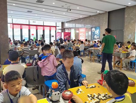 点击查看详细信息<br>标题：奎文区青少年围棋定级升段邀请赛赛场掠影 阅读次数：4450